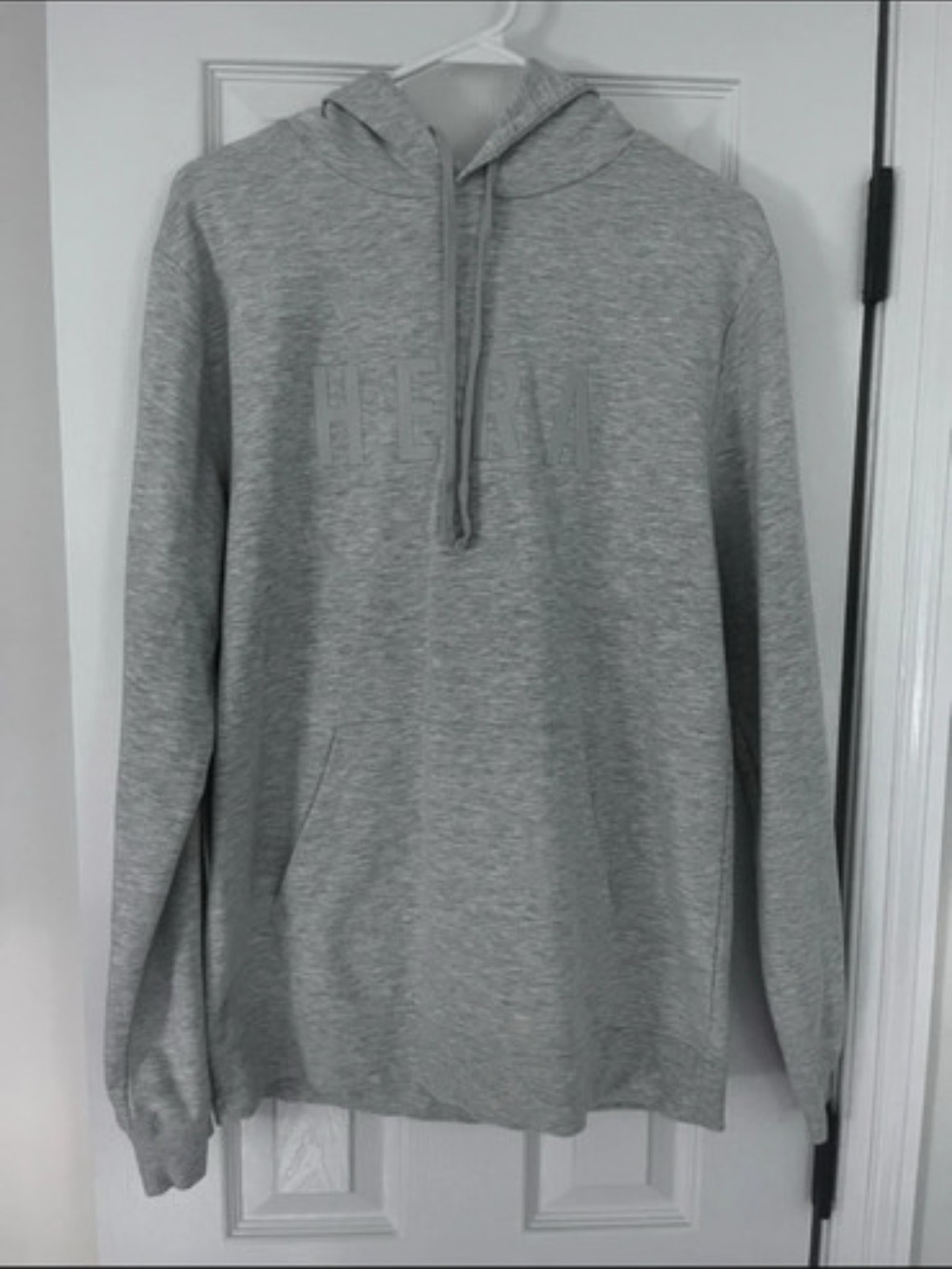 HERA Gray Hooded Pullover Sweatshirt
